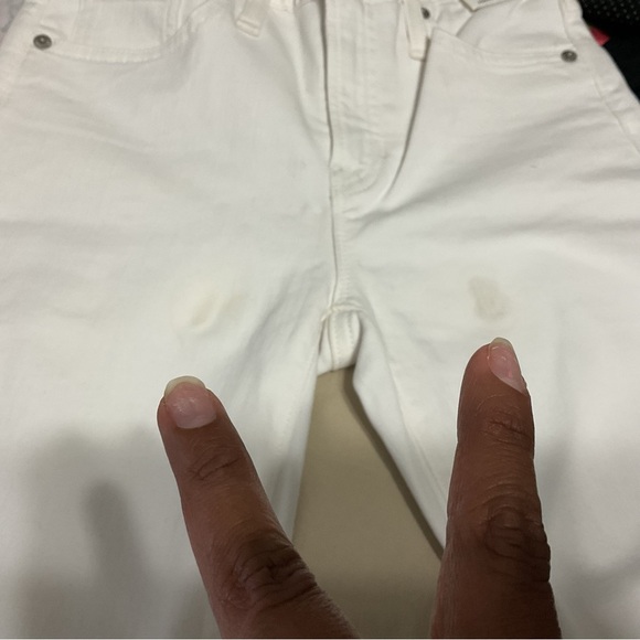 J. Crew White Wash 9" Toothpick Jeans Size 26 - Picture 13 of 15